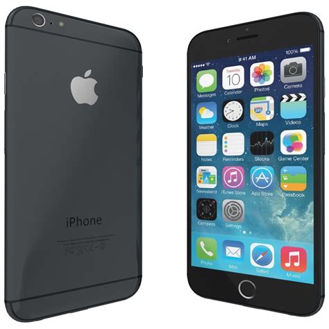 max apple iphone 6 black