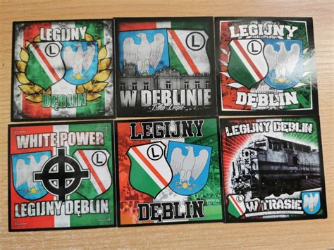 Vlepki Legia Warszawa Dęblin 2 Kraków Licytacja na Allegro Lokalnie