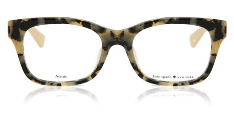 Kate Spade Jonnie F Asian Fit Qsm Eyeglasses In Tortoise Beige Smartbuyglasses Usa