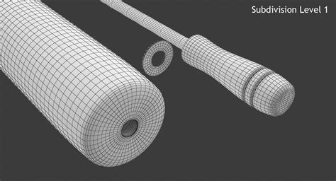 Rolling Pin 3d Model Turbosquid 1349419