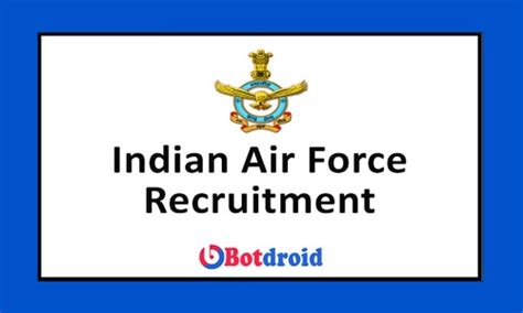 Indian Air Force Airmen Recruitment 2021 Apply Online for Group X and ...