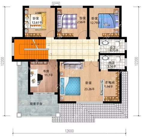 2019流行农村自建房设计图热门推荐 农村自建别墅设计蓝天筑业