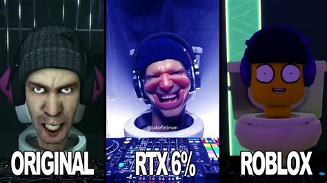 Skibidi Toilet Original Vs Rtx Vs Roblox Vs Otamatone All Episodes