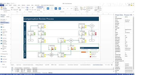 Visio 2019 Standard Vs Professional Comparison Chart Telrelop