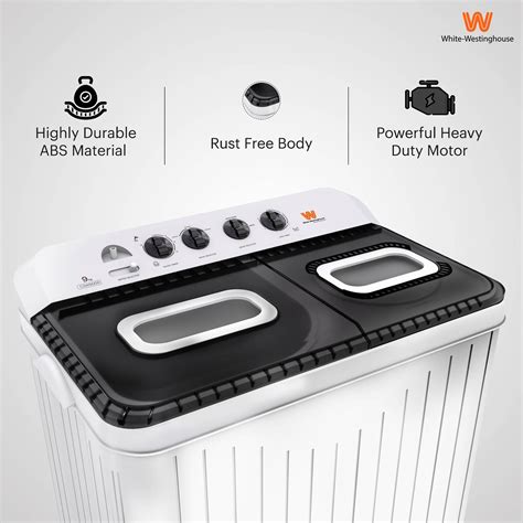 Buy White Westinghouse Kg Star Semi Automatic Washing Machine With