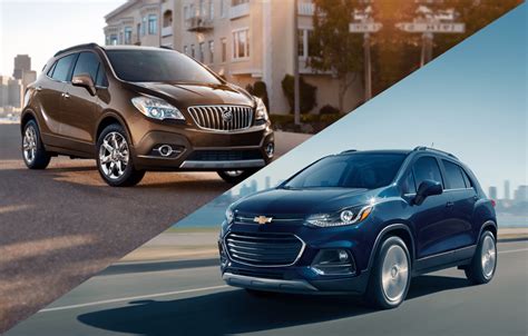 Buick Encore And Chevrolet Trax Comparison