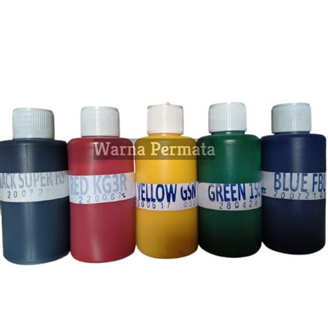 Jual Biang Warna Pigment Pigmen Pewarna Cat Untuk Resin Sablon Warna