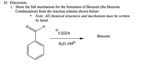 Solved Show the full mechanism for the formation of Benzoin | Chegg.com