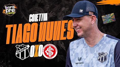 EMPATE FOI JUSTO CEARÁ MERECIA VENCER TIAGO NUNES RESPONDE EM