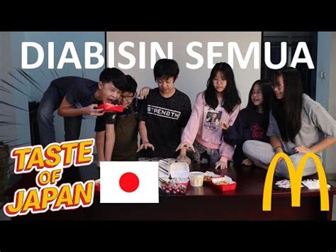 Nyobain Menu Baru Mcd Tasteofjapan Youtube