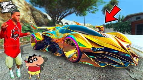 Gta Franklin And Shinchan Upgrading Biggest God Car In Gta Gta