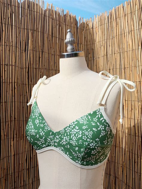 Women S Bikini Top Sewing Pattern Pdf Women S Etsy