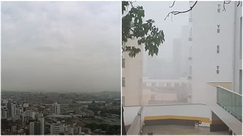 Agora Chuva Forte E Granizo Atingem Bairros De Belo Horizonte