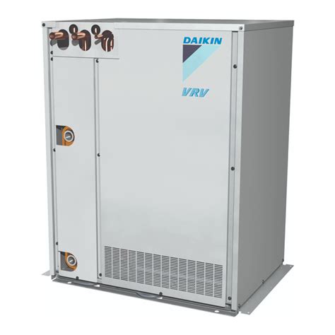 Daikin Vrv W Iv Manuel D Installation T L Charger Le Pdf Manualslib