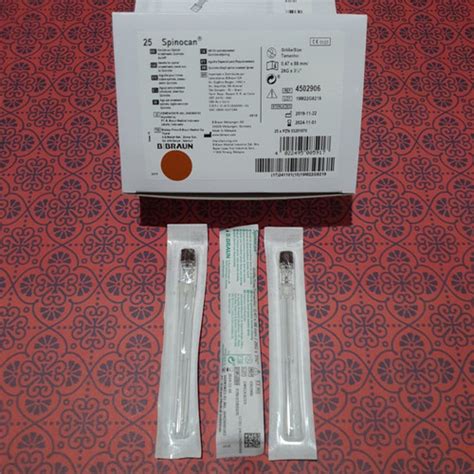 Jual SPINOCAN 26 G BBRAUN JARUM SPINAL NEEDLE 26 G Kab Banyumas