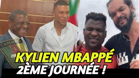 Kylien Mbapp Au Cameroun Le Filme De La Deuxi Me Journ E Samuel Eto