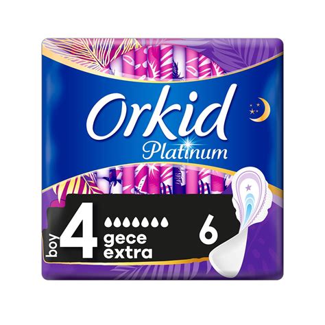 Orkid Platinum Hijyenik Ped Gece Extra Tekli Paket Ped Migros