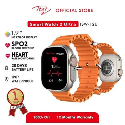 Jual Itel Sones Smart Watch Ultra Large Display Garansi Resmi