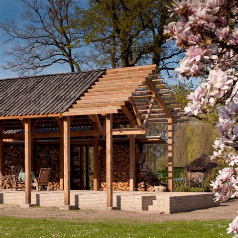 DeBossa Installs Timber Pavilion In Grounds Of Dutch Mansion Wooden