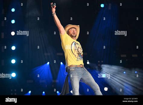 09 June 2022 Nashville Tennessee Jason Aldean 2022 Cma Fest