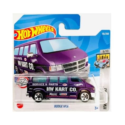 Hot Wheels 2022 Dodge Van Hw Metro Kart Miniatura Ryus Ride Shopee Brasil