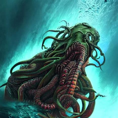 Deep Sea Diving Alone Scarry Horror Cthulhu Hp Openart