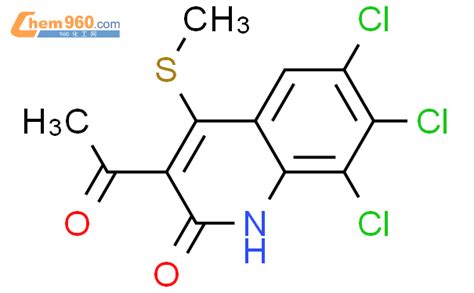 H Quinolinone Acetyl Trichloro Methylthio