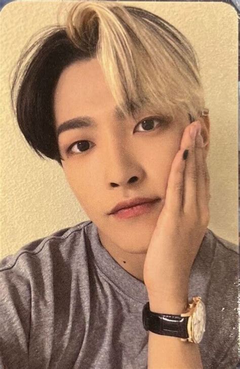 Ateez Hongjoong The World Ep Movement Official Photocard Everline