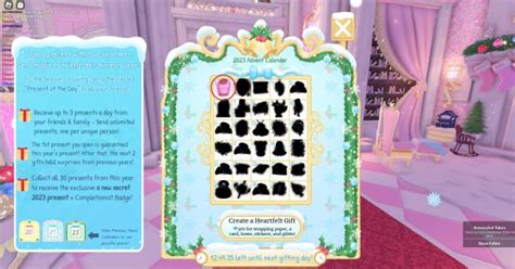 Royale High Advent Calendar 2023 Christmas Update