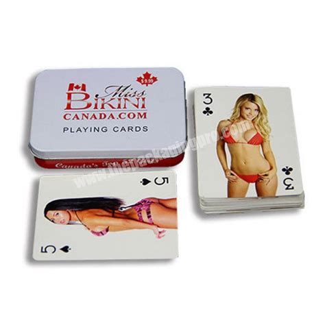 Wholesale Cheap Custom Customer Design Printing Paper Sexy Nude Sublimation Playing Cards