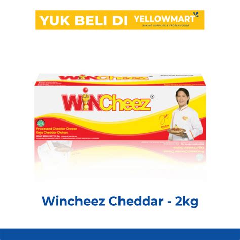 Jual Wincheez Keju Cheddar Cheese 2kg Shopee Indonesia