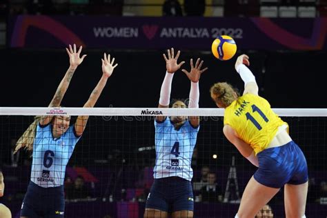 Imoco Volley Conegliano Vs Gerdau Minas Fivb Volleyball Womens Club