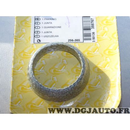 Joint Bague Fibres Metallique Tube Tuyau Echappement Bosal Pour