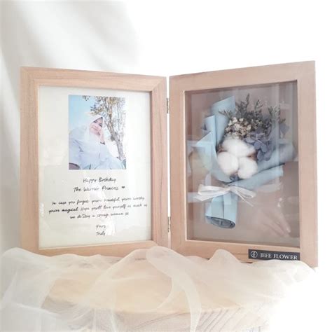 Jual Flower Frame Kado Graduation Kado Pernikahan Kado Hari Ibu