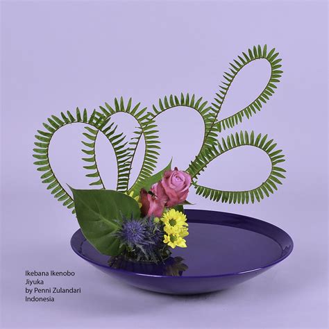 Ikebana Ikenobo Free Style By Penni Indonesia Lusy Wahyudi Flickr