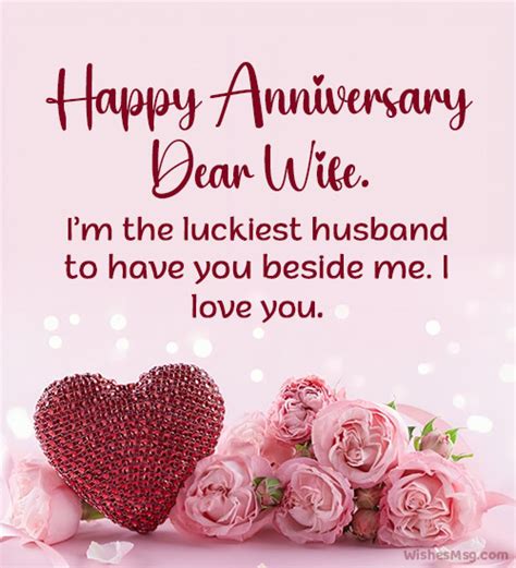 Happy Anniversary To Wife Wedding Marriage Anniversary Off