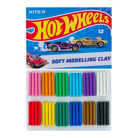 Plastelina 12 Kolorów Szkolna Dla Dzieci HOT WHEELS Kite KITE Sklep EMPIK