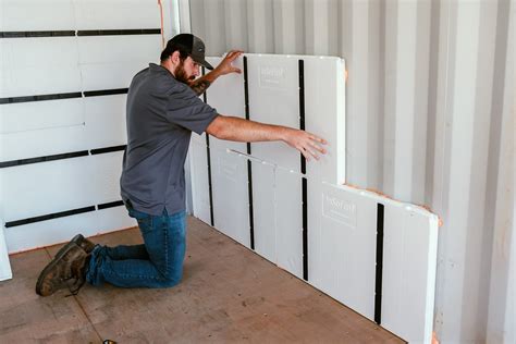 Insofast Continuous Insulation Interior Exterior Shipping Containers