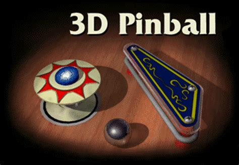 3d Pinball For Windows Space Cadet Fertasia