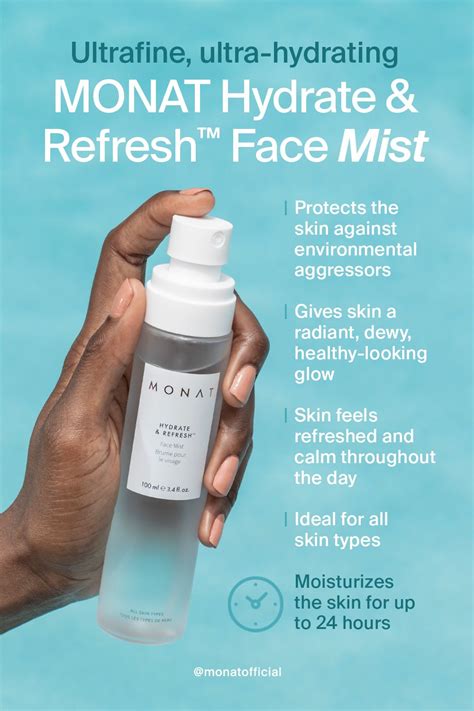 Monat Hydrate And Refresh™ Monat Global Face Mist Monat Face Mist Spray