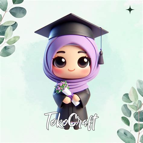 Jual TOPPER WISUDA HIJAB UNTUK PELENGKAP BUKET Shopee Indonesia