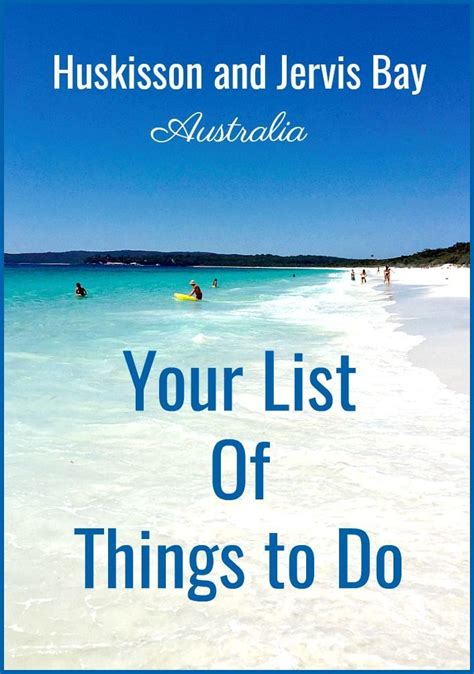 Things To Do In Huskisson And Jervis Bay Artofit