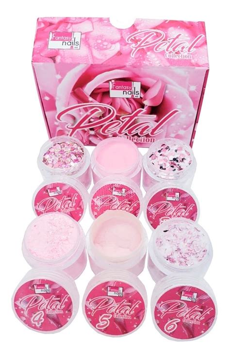 Coleccion De Polvos Acrilicos Petal Rose Fantasy Nails Mercadolibre