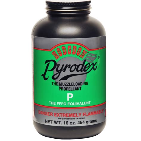 Hodgdon Pyrodex P Powder 1lb Tub Glasgow Angling Centre