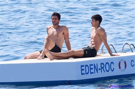 Manu Rios Half Naked On The Beach In Cannes Naked Male Celebrities