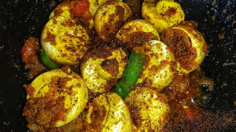 Egg Pepper Masala Easy To Make Egg Pepper Masala Egg Recipes Side