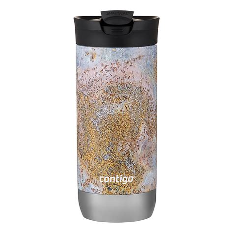 Vaso Termico Contigo Huron Couture 473ml Libre Bpa Snapseal Dorado