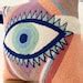 Galia Tasarim Handmade Pastel Evil Eye Punch Needle Tufted Etsy