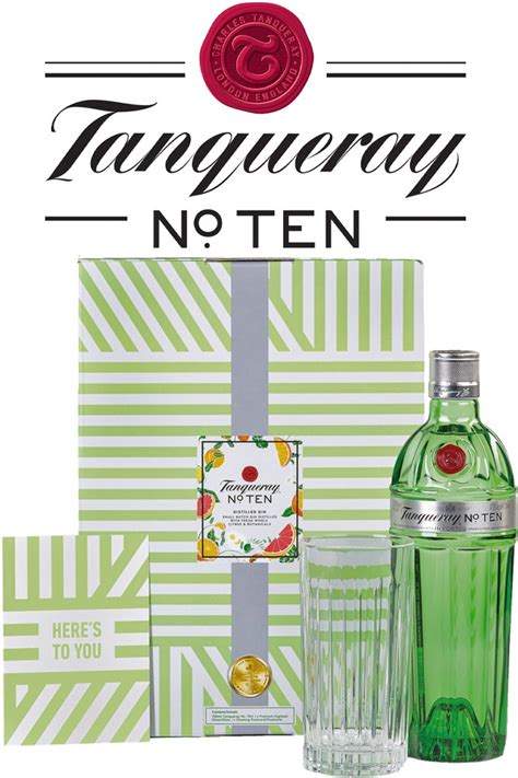 Tanqueray No Ten Gin Geschenkset Vodka Haus