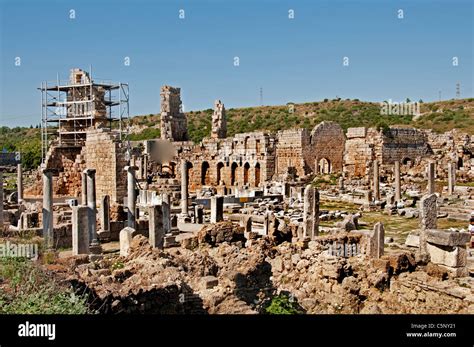 Perga Perga ancient Greek city in Anatolia capital Pamphylia now ...